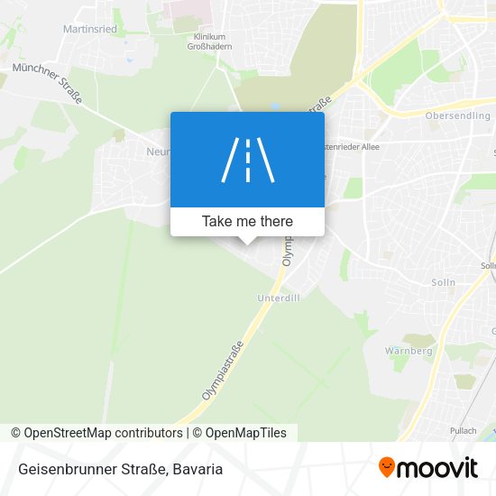 Geisenbrunner Straße map