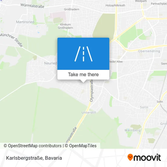 Карта Karlsbergstraße