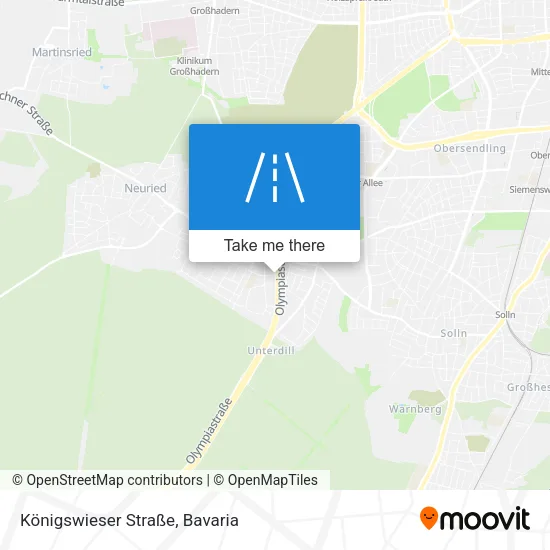 Карта Königswieser Straße