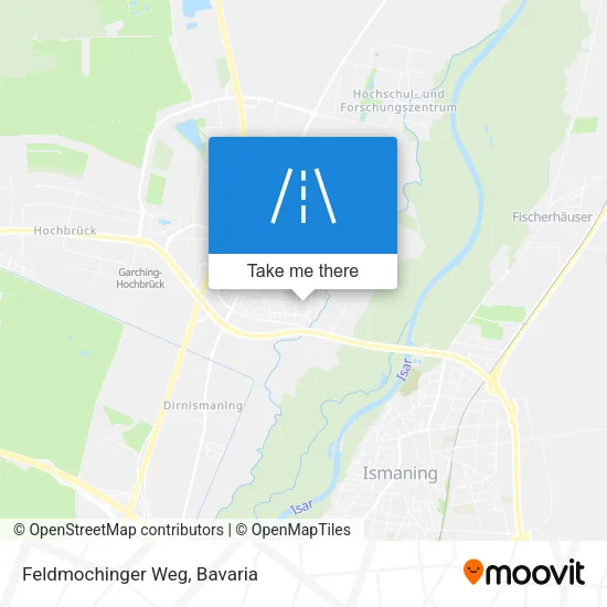 Карта Feldmochinger Weg
