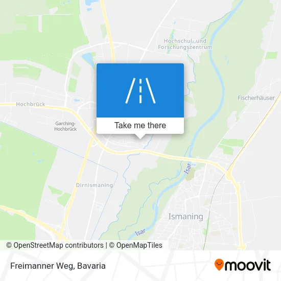 Карта Freimanner Weg