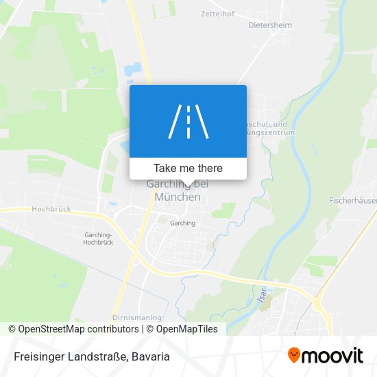 Freisinger Landstraße map