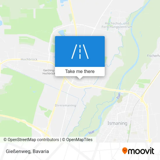 Карта Gießenweg