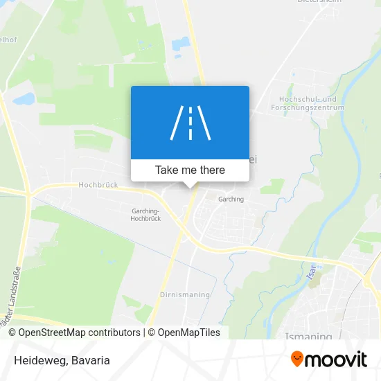 Карта Heideweg