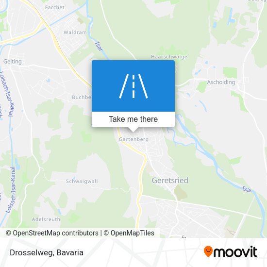 Drosselweg map