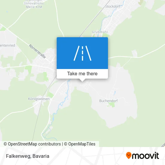 Карта Falkenweg
