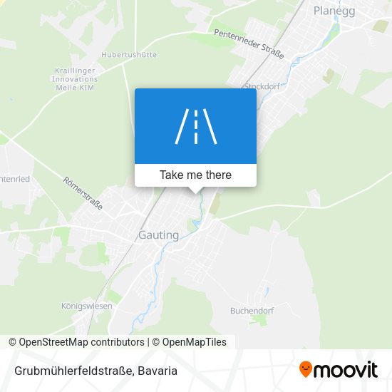 Grubmühlerfeldstraße map