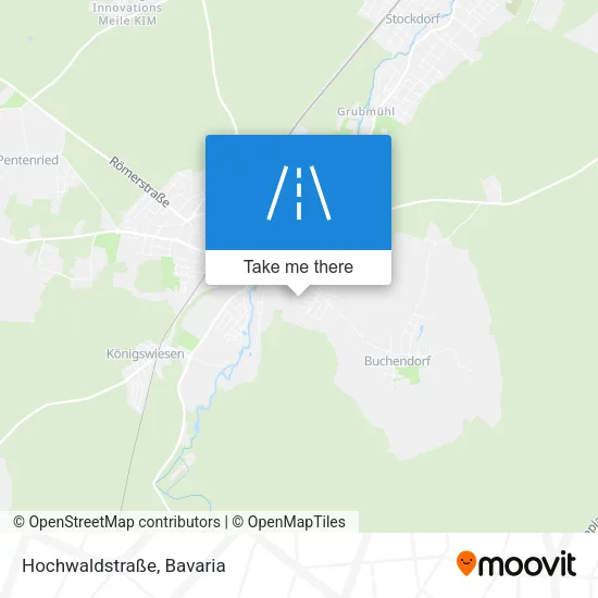 Карта Hochwaldstraße
