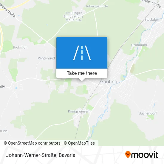 Johann-Werner-Straße map
