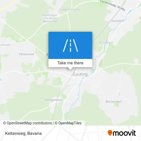 Карта Keltenweg