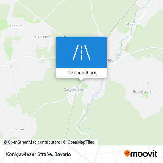 Königswieser Straße map
