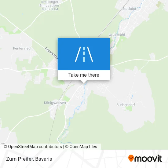 Карта Zum Pfeifer