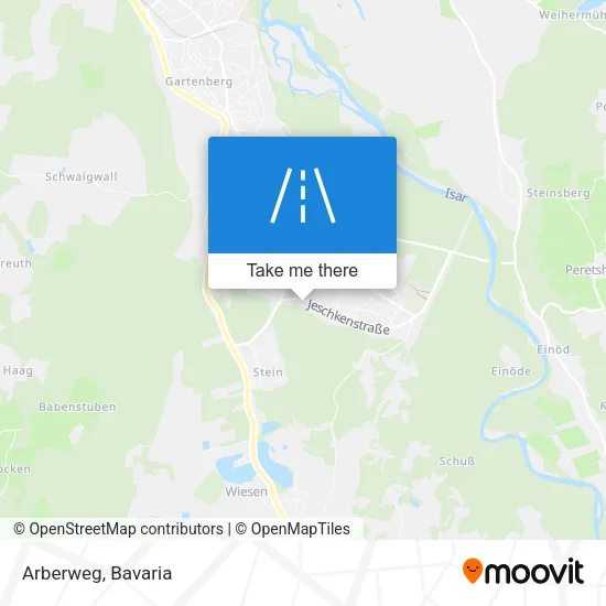 Карта Arberweg