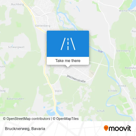 Карта Brucknerweg