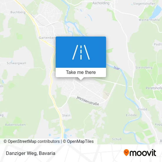Карта Danziger Weg