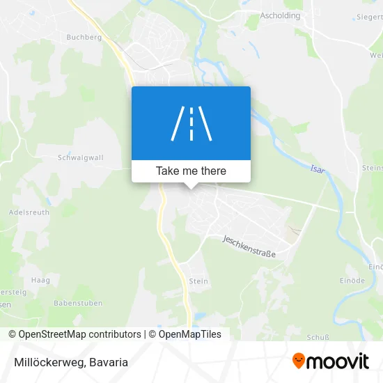 Millöckerweg map