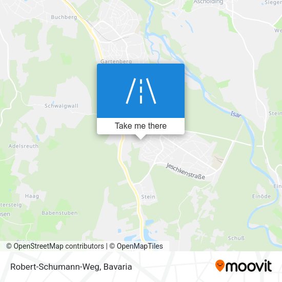 Robert-Schumann-Weg map