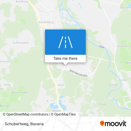 Карта Schubertweg