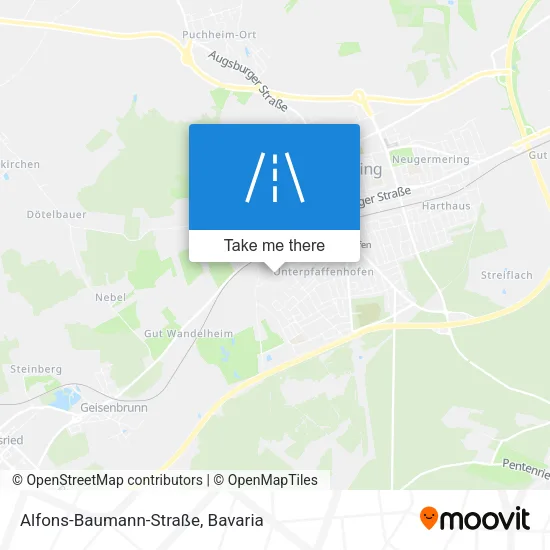 Карта Alfons-Baumann-Straße
