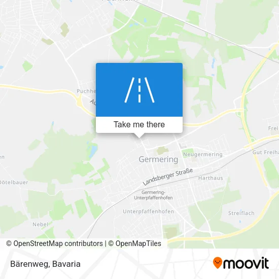 Карта Bärenweg
