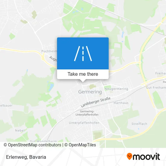 Карта Erlenweg