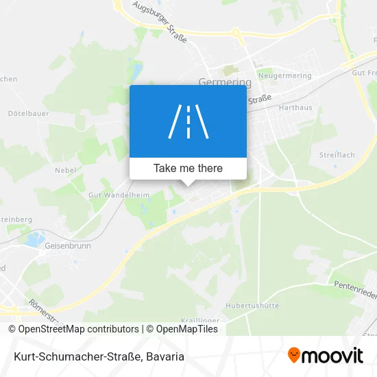 Карта Kurt-Schumacher-Straße