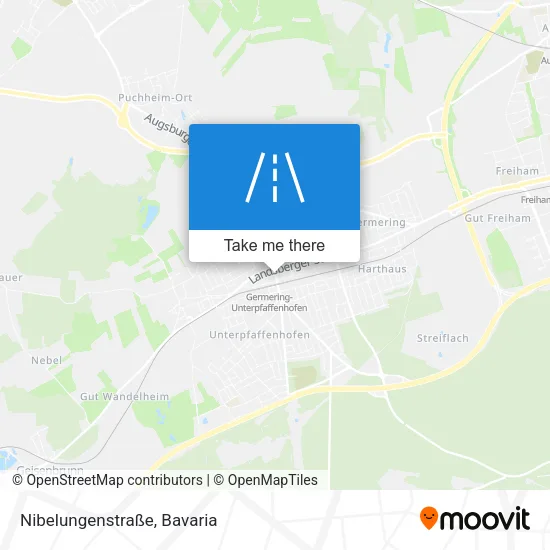 Карта Nibelungenstraße
