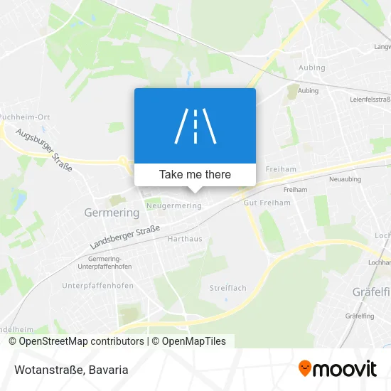 Wotanstraße map