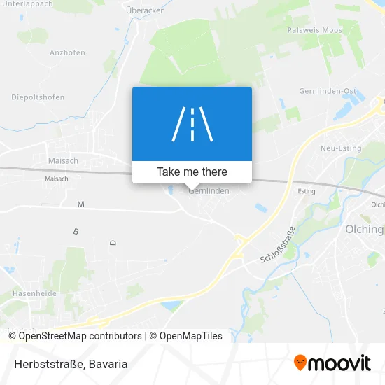 Herbststraße map