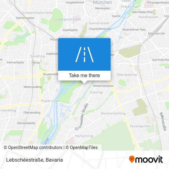Lebschéestraße map