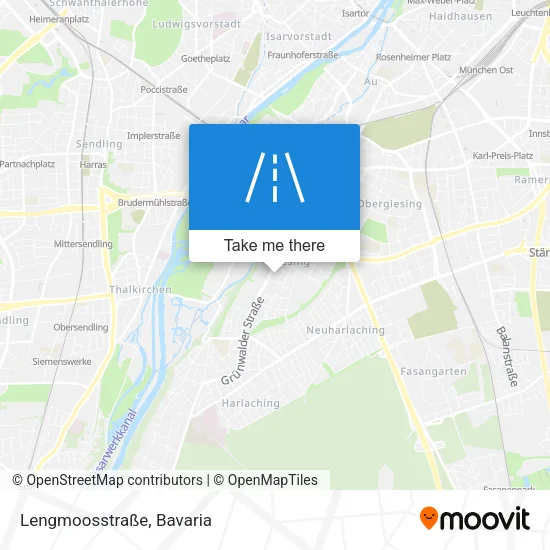 Карта Lengmoosstraße