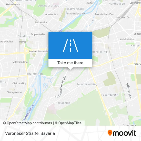 Карта Veroneser Straße
