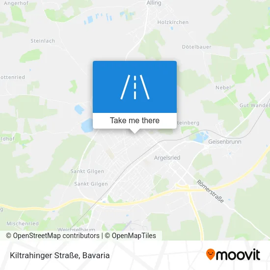 Kiltrahinger Straße map