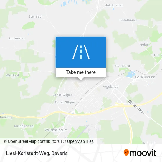 Карта Liesl-Karlstadt-Weg