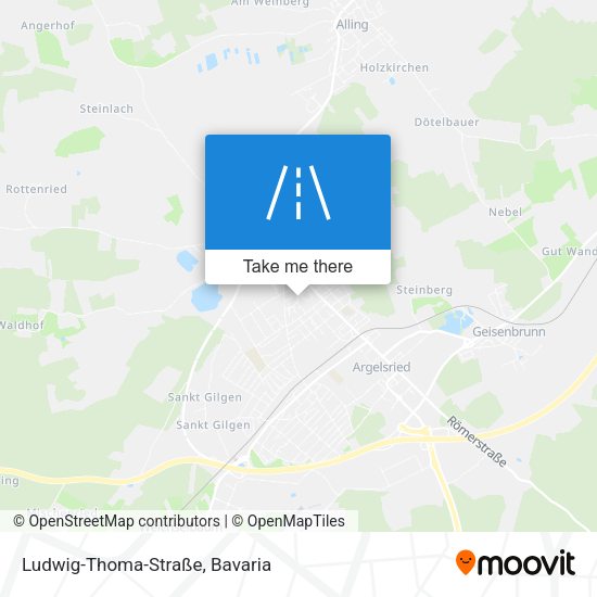 Ludwig-Thoma-Straße map