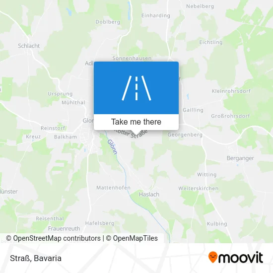 Карта Straß