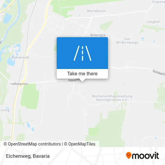 Eichenweg map