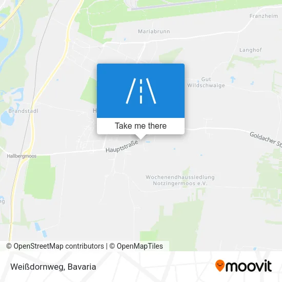 Карта Weißdornweg
