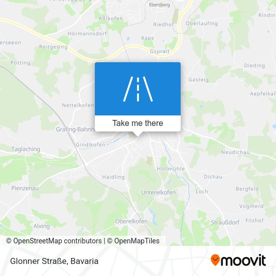Glonner Straße map