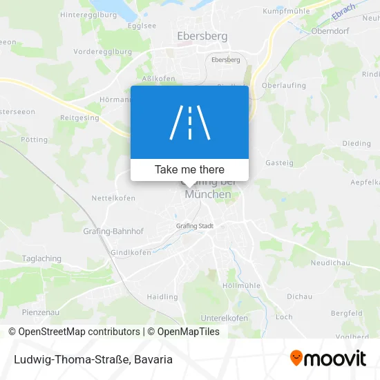 Карта Ludwig-Thoma-Straße