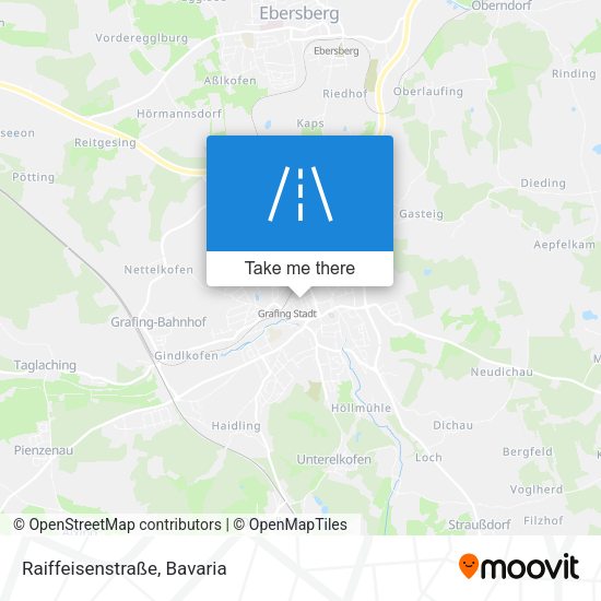 Raiffeisenstraße map