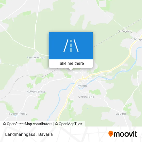 Карта Landmanngassl