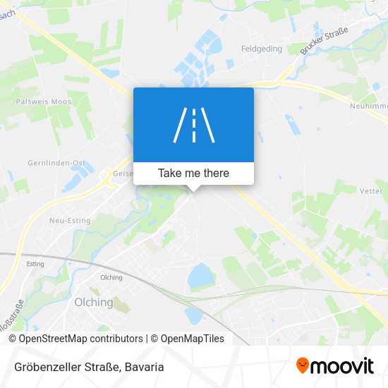 Gröbenzeller Straße map