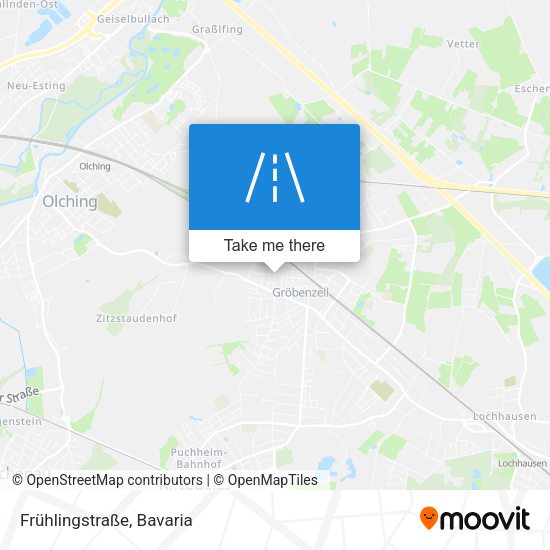 Frühlingstraße map