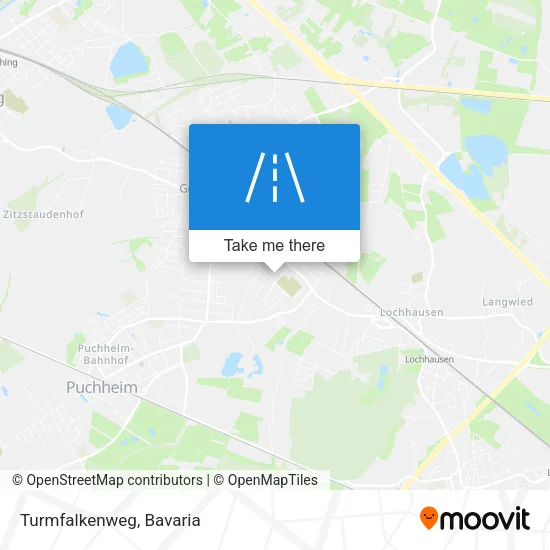 Карта Turmfalkenweg