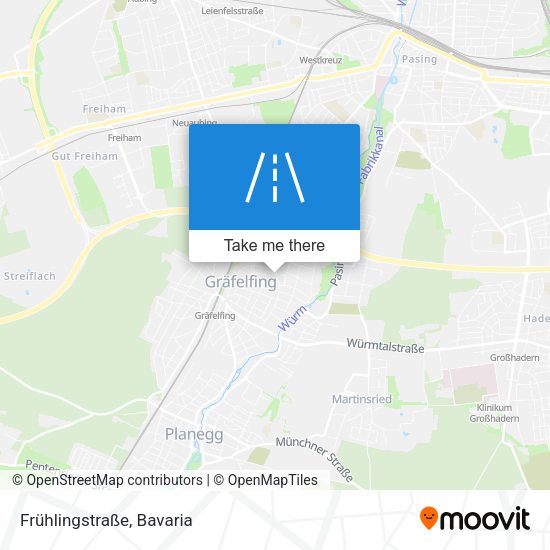 Frühlingstraße map