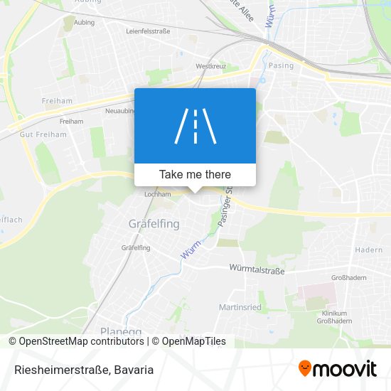 Riesheimerstraße map