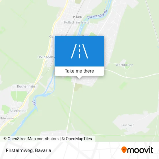 Карта Firstalmweg