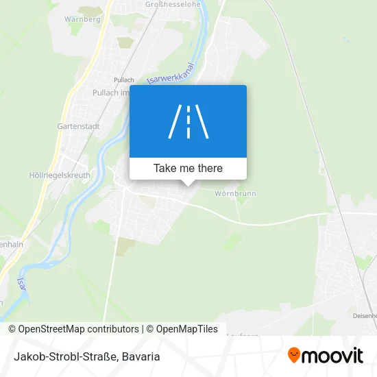 Карта Jakob-Strobl-Straße
