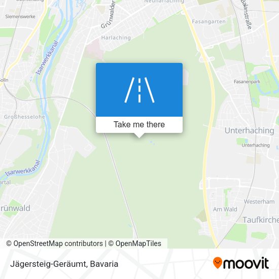 Jägersteig-Geräumt map